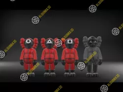 Kwas Squid Game (soldiers + leader)
