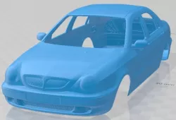 Lancia Lybra 1998 Printable Body Car