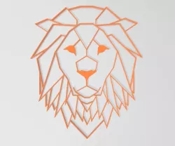 Lion Face Wall Decor