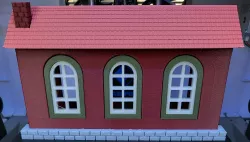 Locomotive shed 1 track ho