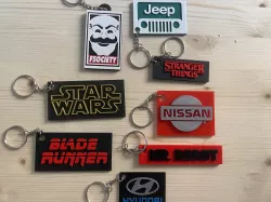 LOGO KEYCHAIN PACK 5