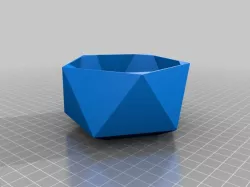 Low Poly Flower Pot