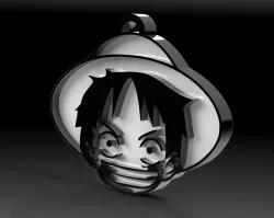 Luffy Keychain