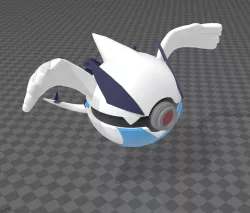 Lugia inspired pokeball