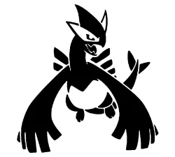 Lugia wall decal