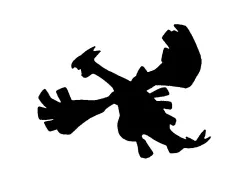 Lugia wall decal