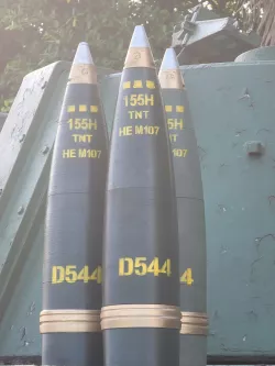 M114 155 mm howitzer piggy bank