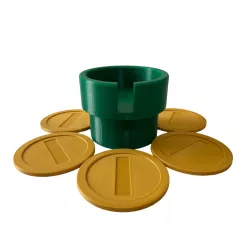 Mario Bros Coaster / Mario Bros Cup Holder