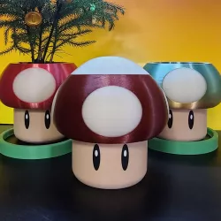 Mario Mushroom Stash pot