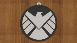 MARVEL KEYCHAIN SHIELD