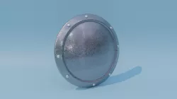 Medieval miniature shield