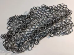 Medieval Style Chainmail Fabric