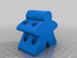 Meeple 4 pencils holder