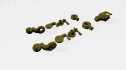 Megami Device Back up Center Torso Joint 3D printing files