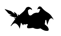 Metaknight wall decal