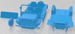 Mini Moke Printable Car