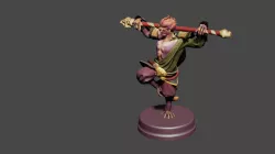 Monkey King Printable from Dota2