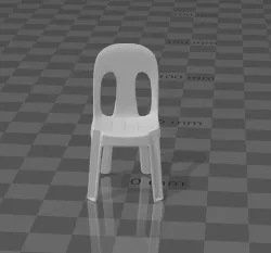 Monobloc Chair (Stackable) STL