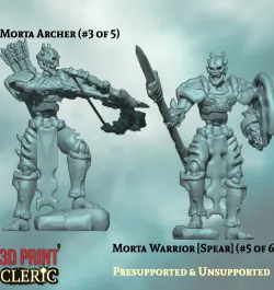 Morta Legion - Archer and Spearman (Sample)