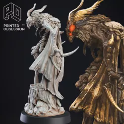 Mothman - Cryptid - PRESUPPORTED - 32mm Scale