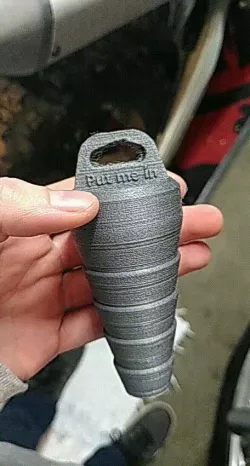 Motocross exhaust plug