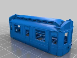 NER Inspection car TT scale