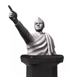 NETAJI SUBHASH CHANDRA BOSE SCULPTURE (HALF)