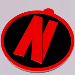 Netflix Keychain