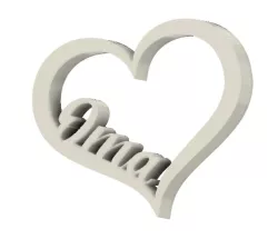 OMA with heart stand up