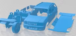 Opel Frontera B 1998 Printable Car