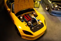 PACK ENGINE BAY + ENGINE S2000 F20C TURBO 1/24