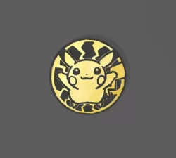 Pikachu Pokemon Coin TCG