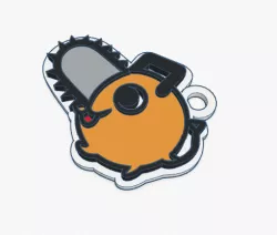 Pochita keychain ( Chainsaw man )