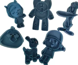Pocoyo characters cookie cutter