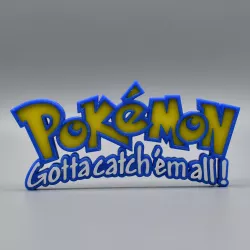 Pokemon Modular Logo - Gotta Catch Em All!