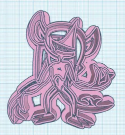 Pokemon: Morgrem Cookie Cutter