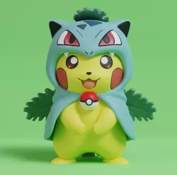 Pokemon - Pikachu Ivysaur Cosplay