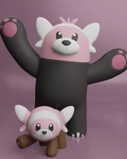 Pokemon - Stufful and Bewear