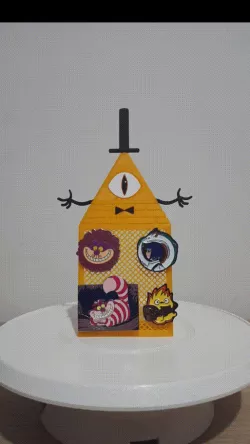Porta Pines Bill Cipher (Gravity falls)