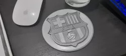 Posa glasses Barcelona shield of spain