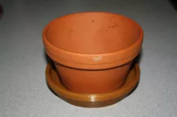 Pot, with Tray