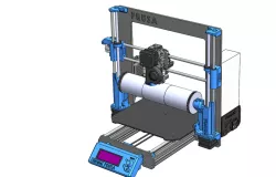 Prusa Y axis MOD, Cylindrical printing