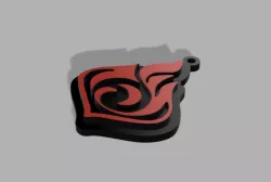 Pyro Keychain