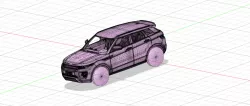 Range Rover Evoque Style Van