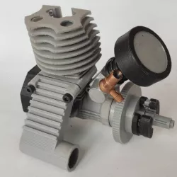 RC gasoline engine model