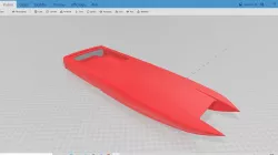 rc racing boat