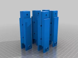 Remix: HTC Vive Gun Stock (12mm magnets, adjustable, easy print)
