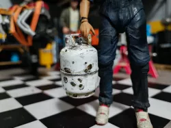 scaled propane tank for diorama, scale garage or rc crawler