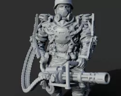 Sci fi soldier