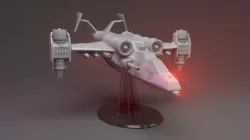 Sci-Fi VTOL Gunship